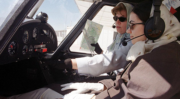 Iranian female pilots